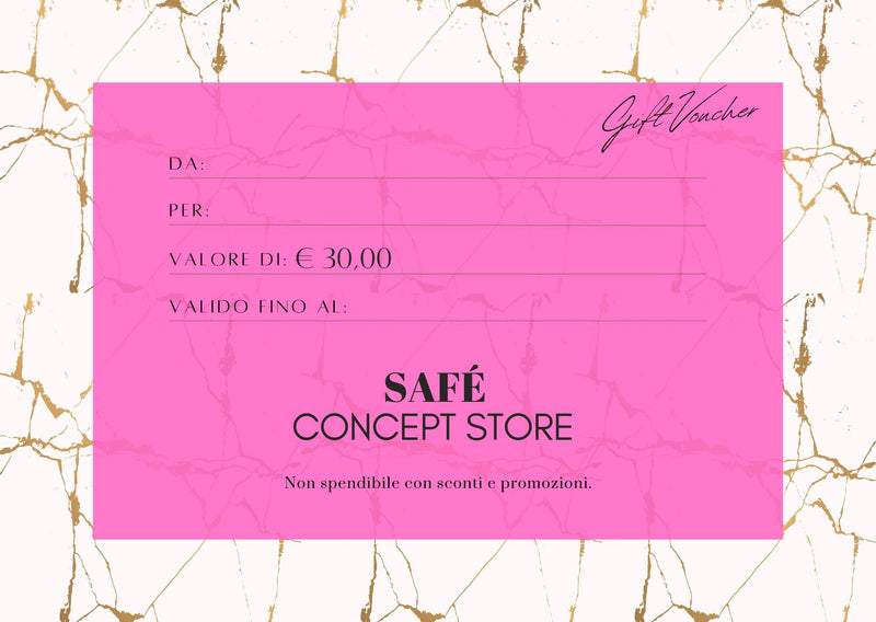 Safé Concept Store Gift Card 30€