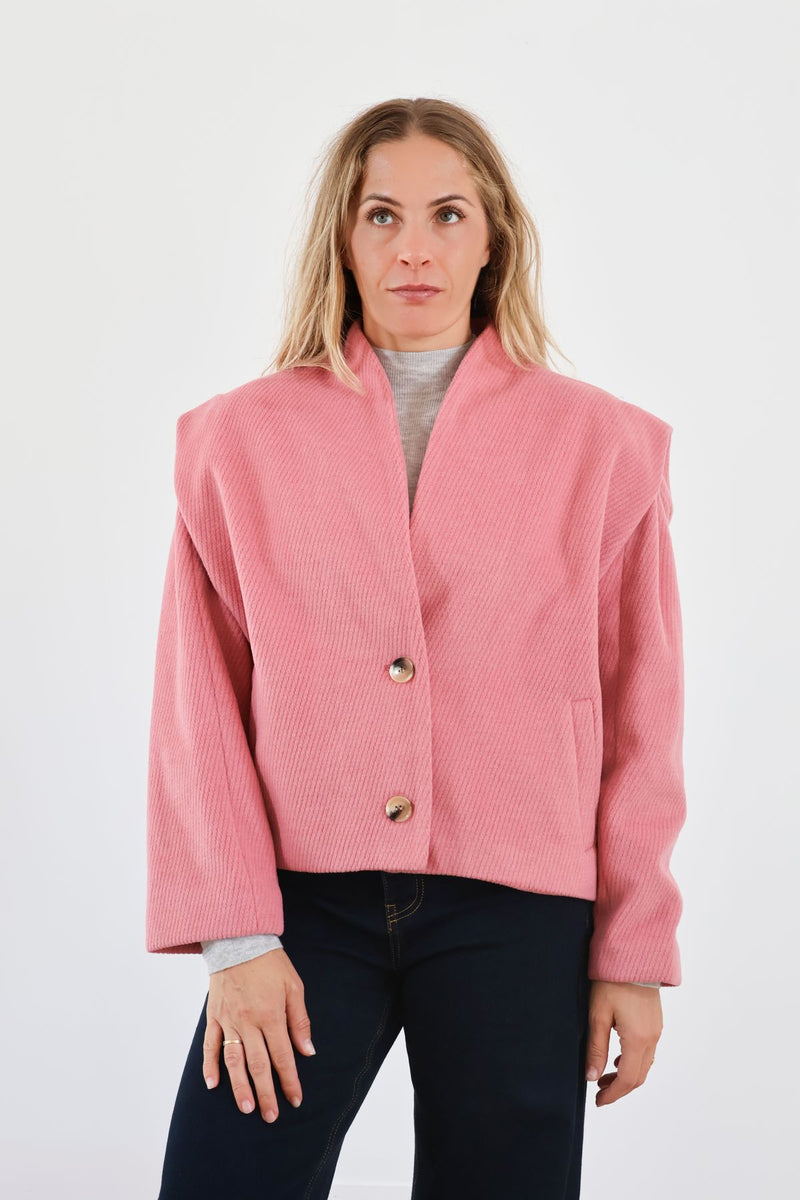 CAPPOTTO Corto rosa Wild Pony