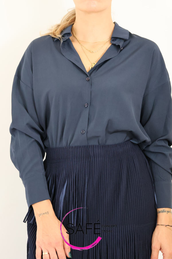 Camicia Blu Anonyme Designers